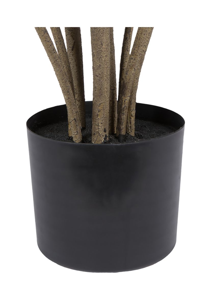 Vickerman 6 Artificial Green Potted Fiddle Tree.