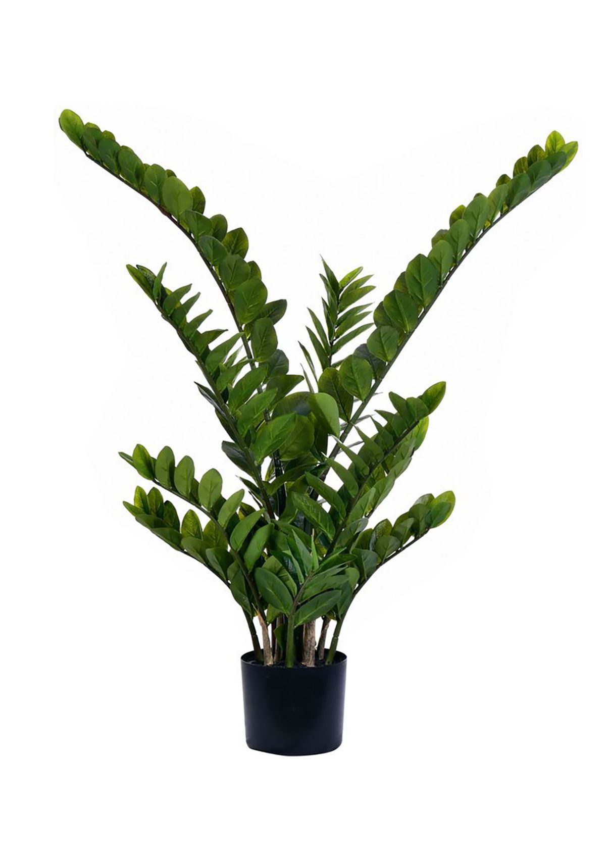 Potted Zamifolia Artificial Bush.