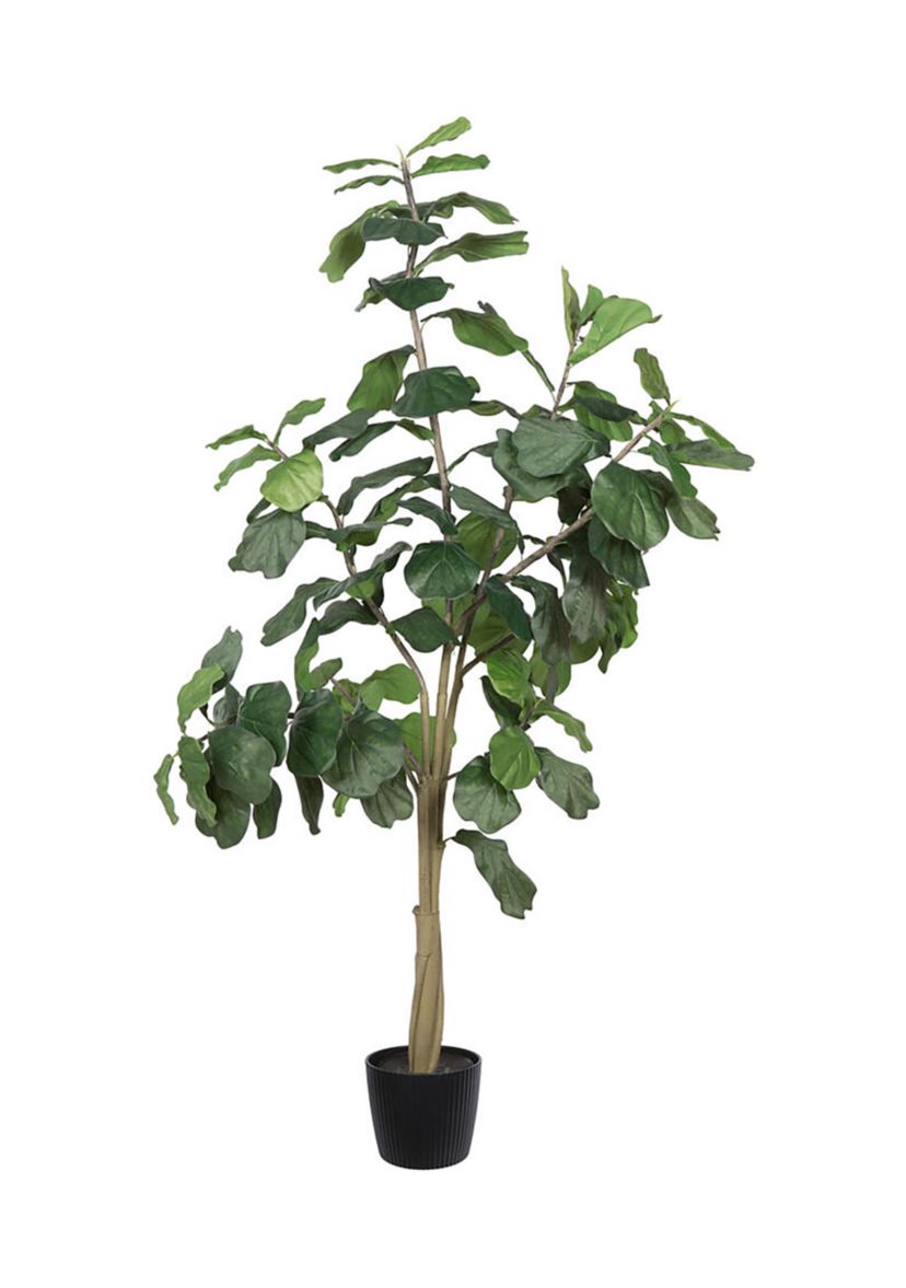 Vickerman 8 Artificial Potted Fiddle Tree.