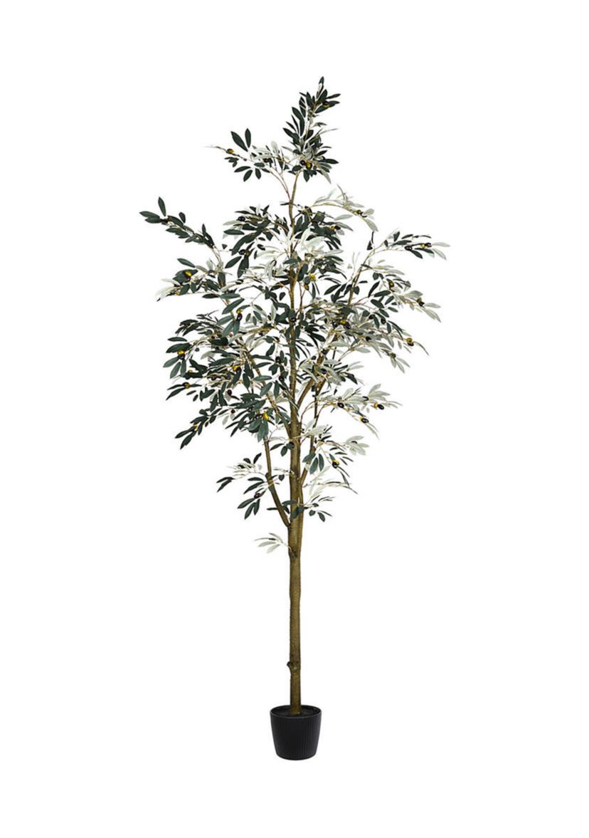 Vickerman 8 Artificial Potted Olive Tree.