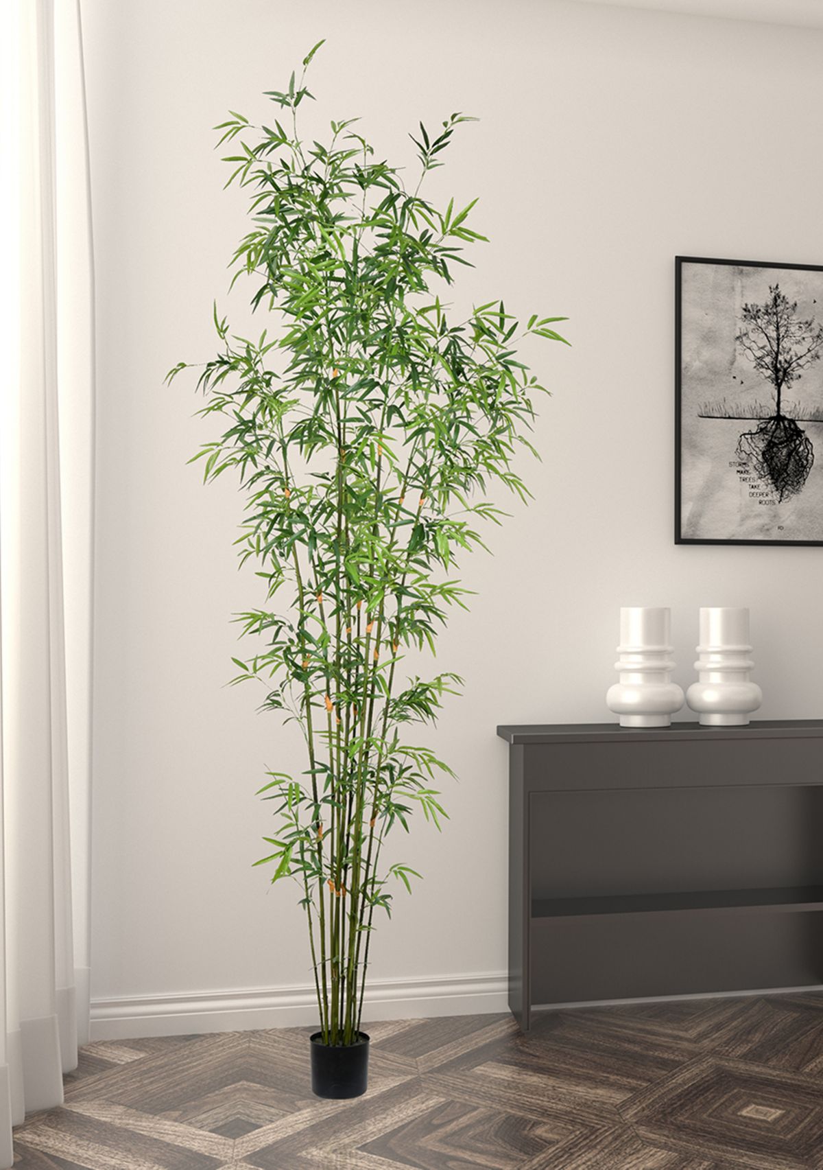 Potted Mini Bamboo Tree
