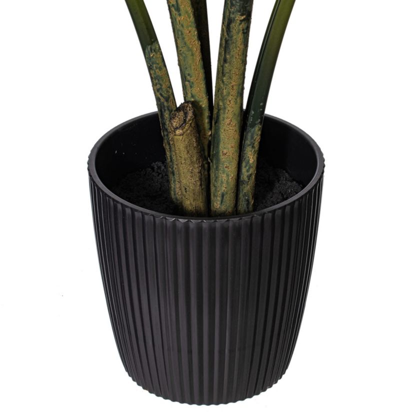 Vickerman 4 Artificial Potted Travellers Palm Tree.
