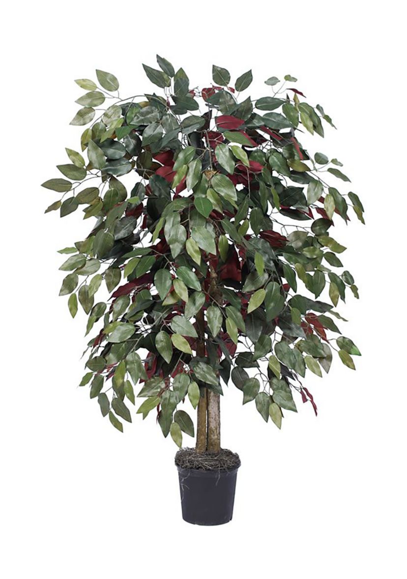 Artificial Capensia Bush, Plastic Pot.