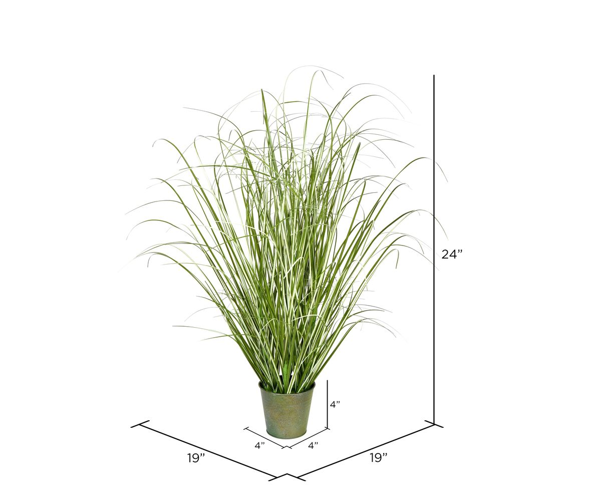 Artificial Potted Native Grass.