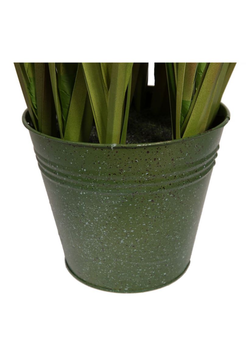 Artificial Potted Grass with Cattails.