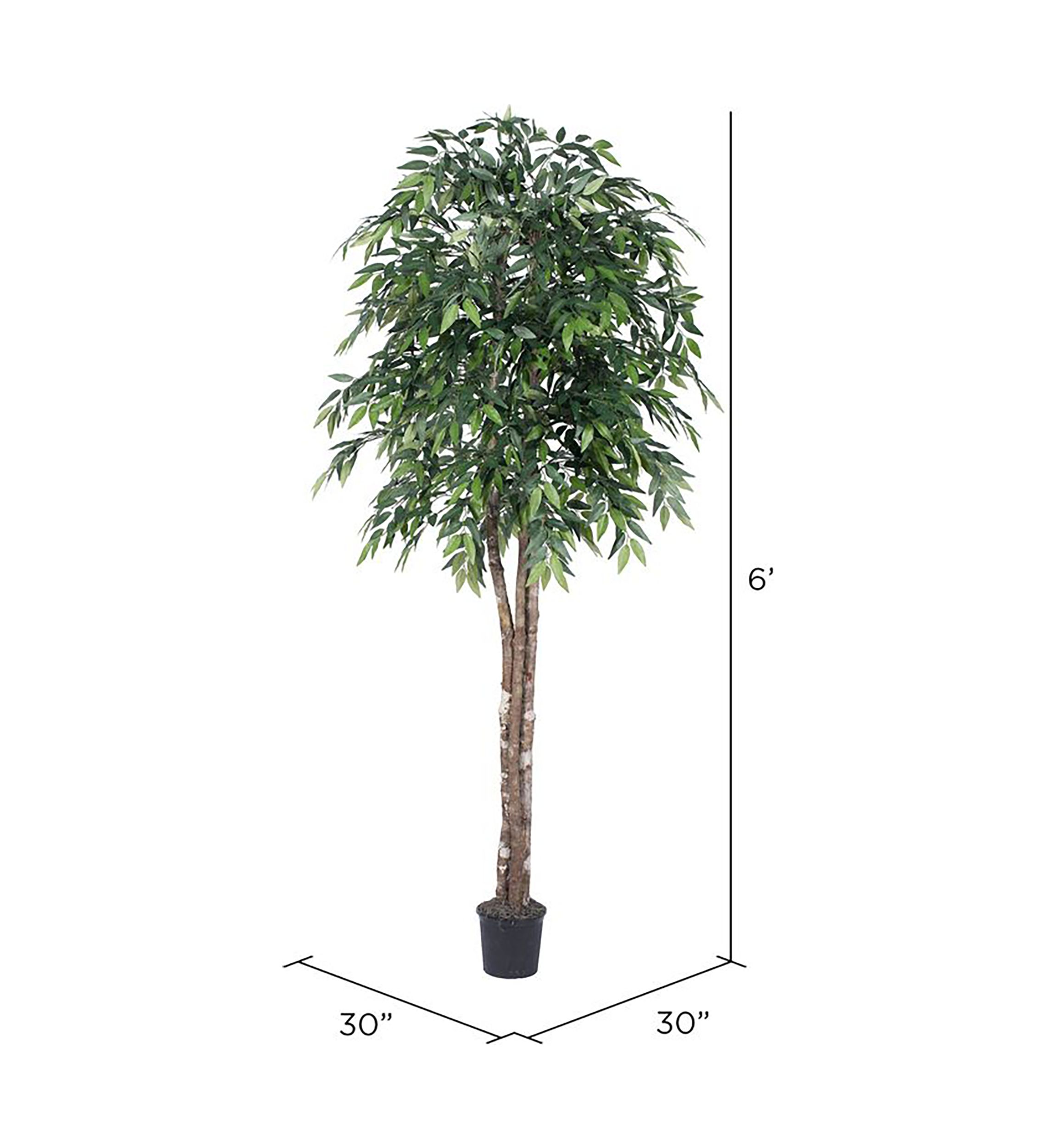 Artificial Smilax Deluxe, Plastic Pot