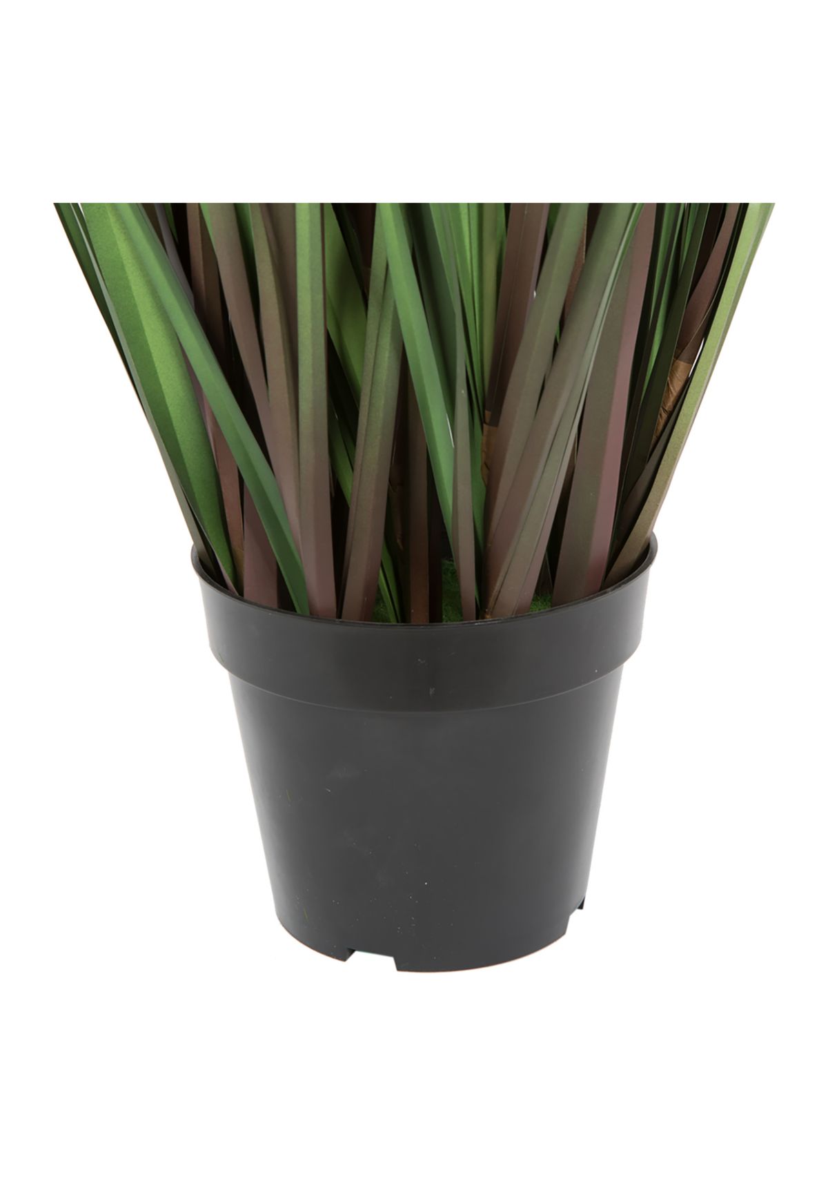 Vickerman 60" Artificial Potted Green Grass and Eucalyptus.