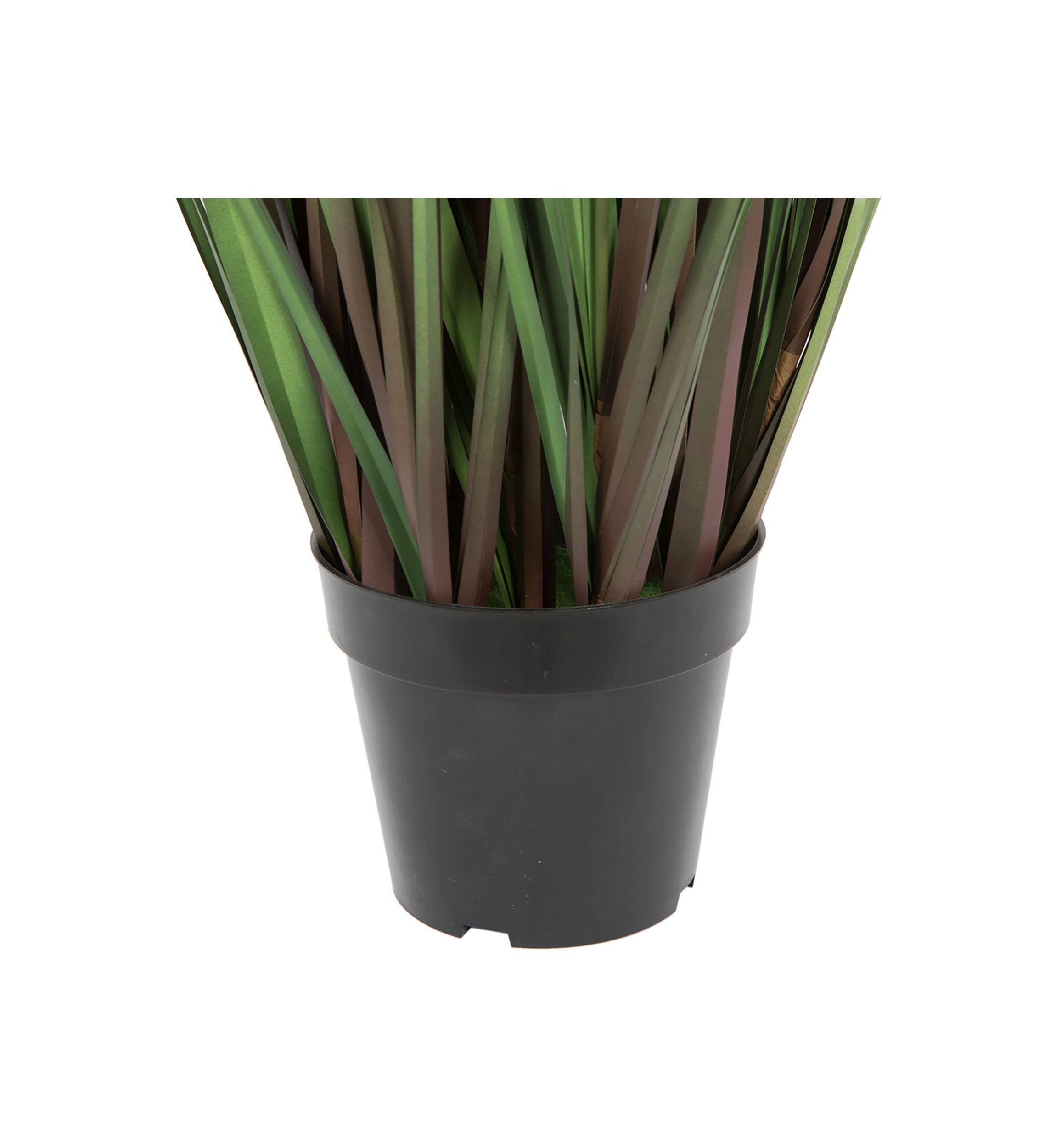 Vickerman 60" Artificial Potted Green Grass and Eucalyptus.