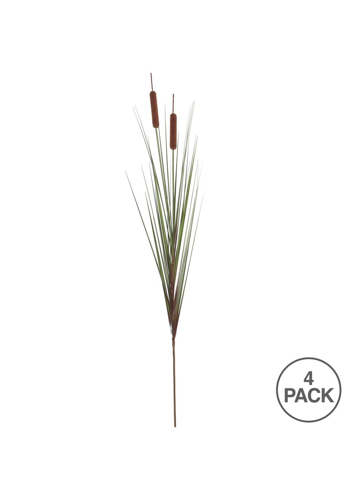 Artificial Straight Grass and Cattails. Includes 4 sprays per pack.