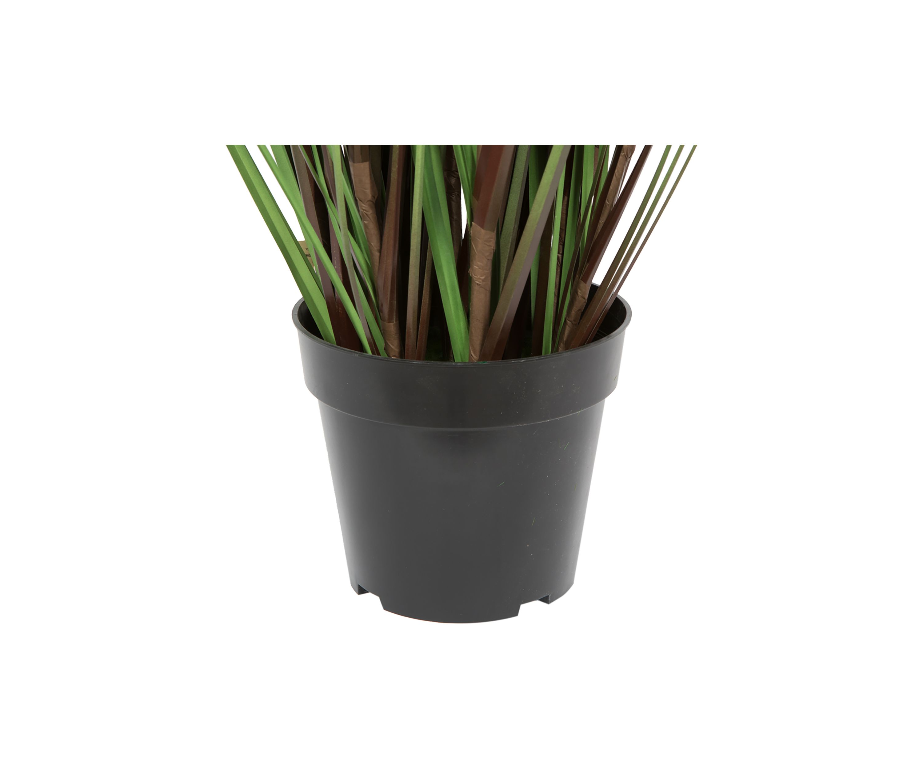 Vickerman 60" Artificial Potted Green Straight Grass and Cattails.