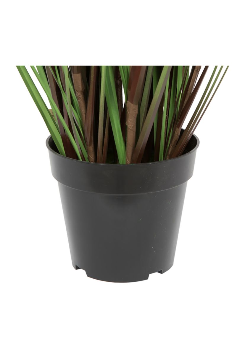 Vickerman 60" Artificial Potted Green Straight Grass and Cattails.