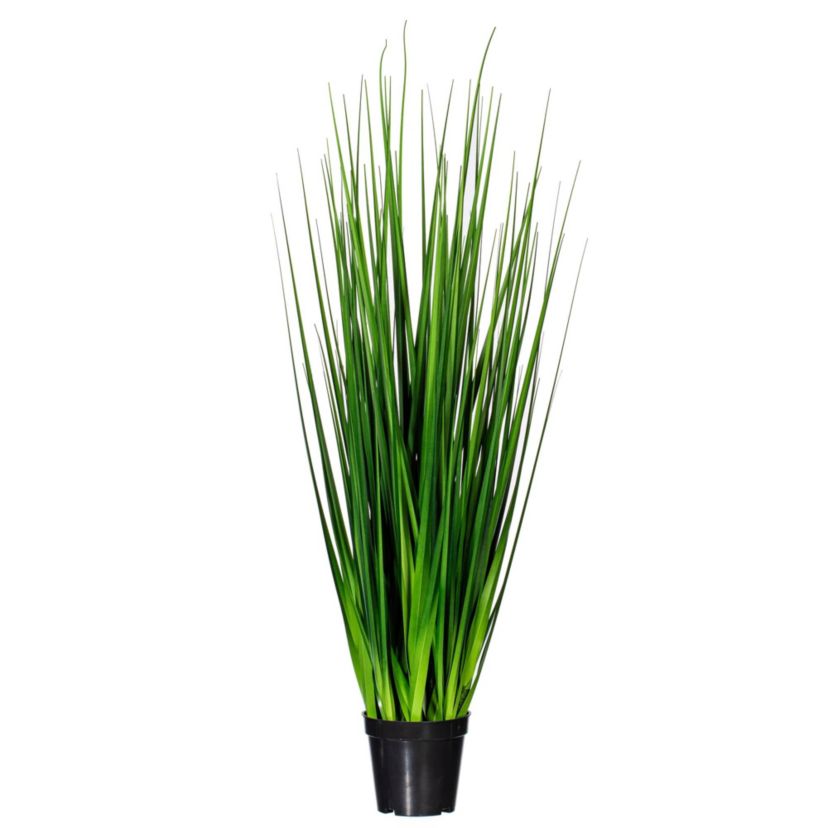 Vickerman 36" Artificial Potted Extra Full Green Grass.