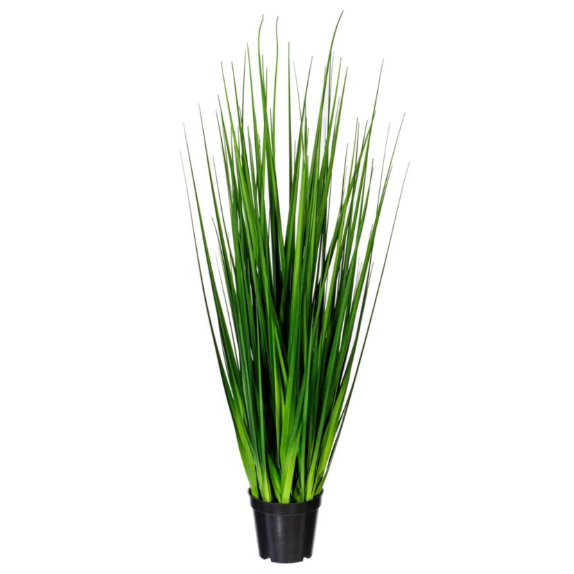 Vickerman 36" Artificial Potted Extra Full Green Grass.