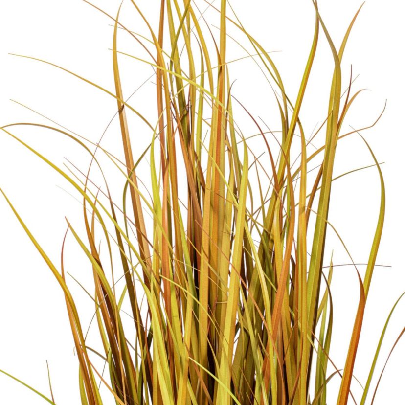 Vickerman 60" PVC Artificial Potted Mixed Brown Grass.