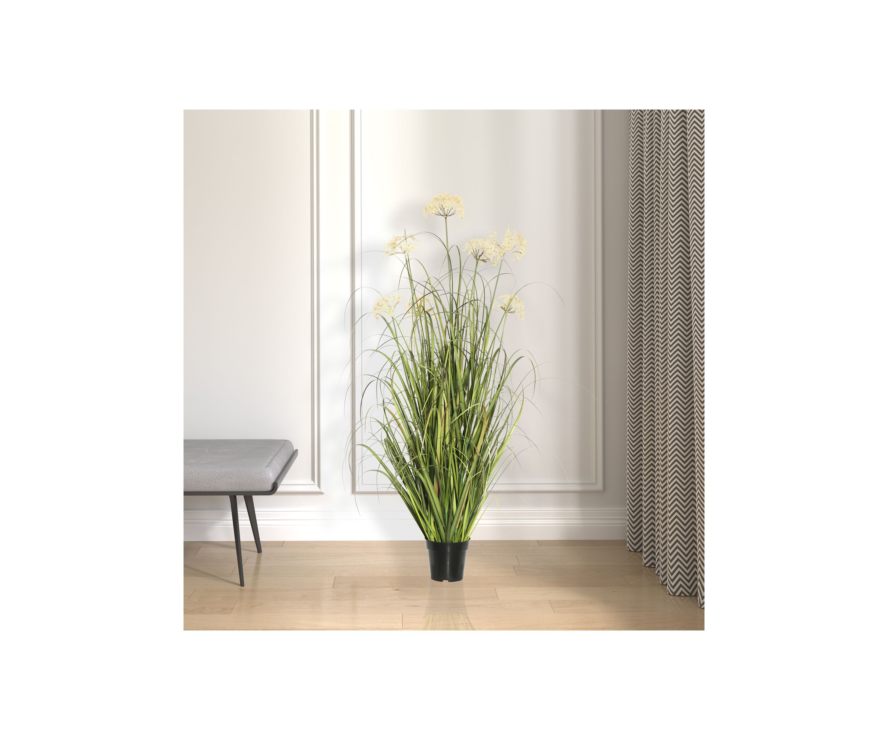 Potted Green Grass