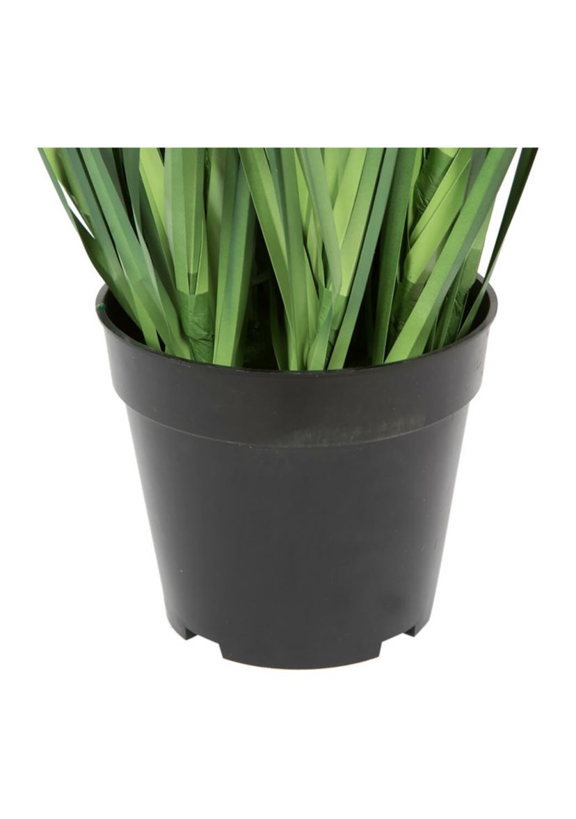 Vickerman 48" PVC Artificial Potted Green Sheeps Grass and Plastic Grass.