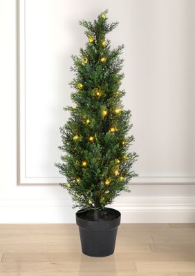 Vickerman Potted Green Cedar Tree