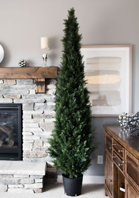 Vickerman Potted Green Cedar Tree