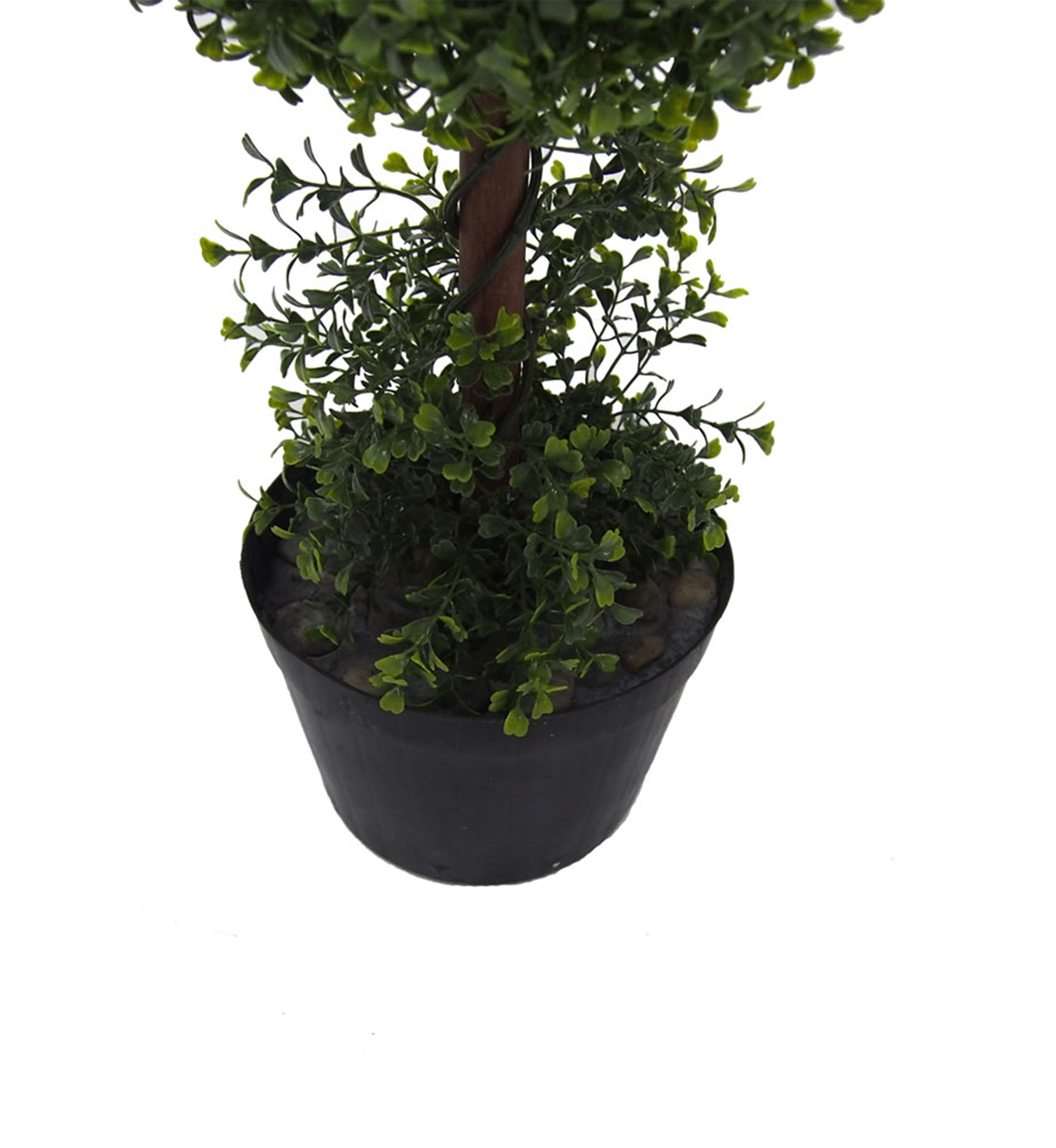 Vickerman 3 Artificial Double Ball Green Boxwood Topiary.