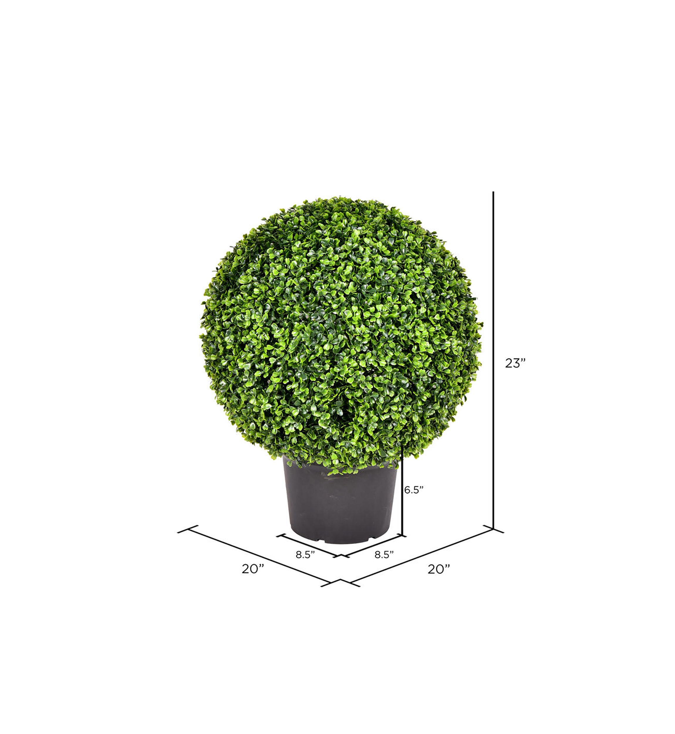 Artificial Boxwood Ball.