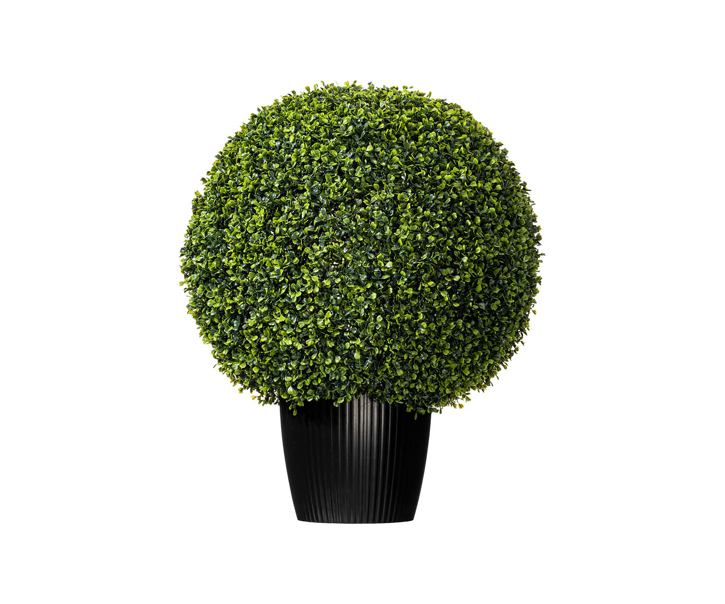 Vickerman 24" Artificial Green Boxwood Ball.