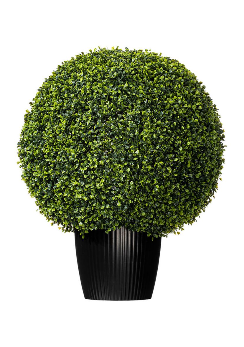 Vickerman 24" Artificial Green Boxwood Ball.