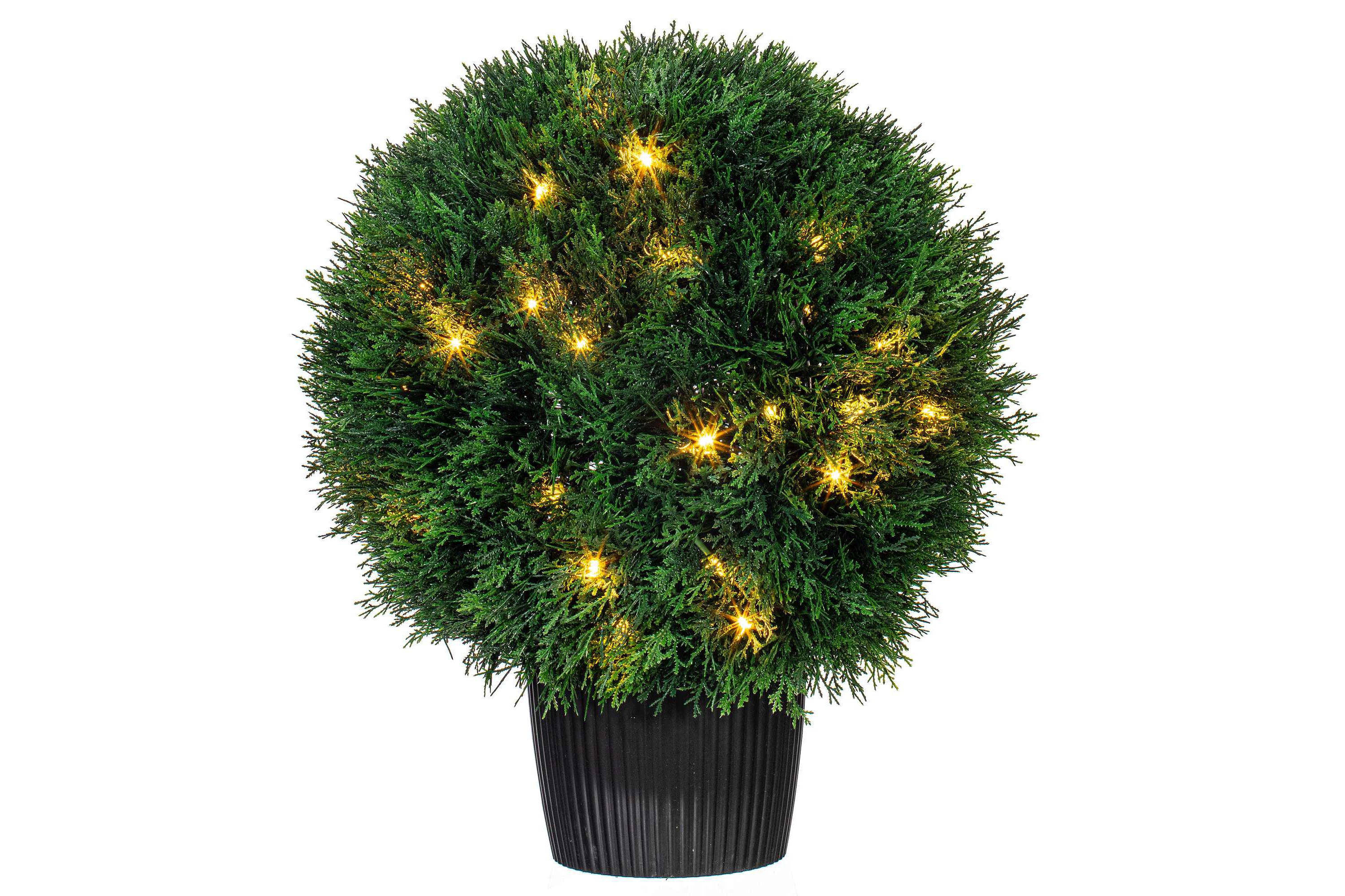Vickerman 20" Artificial Green Cedar Ball.