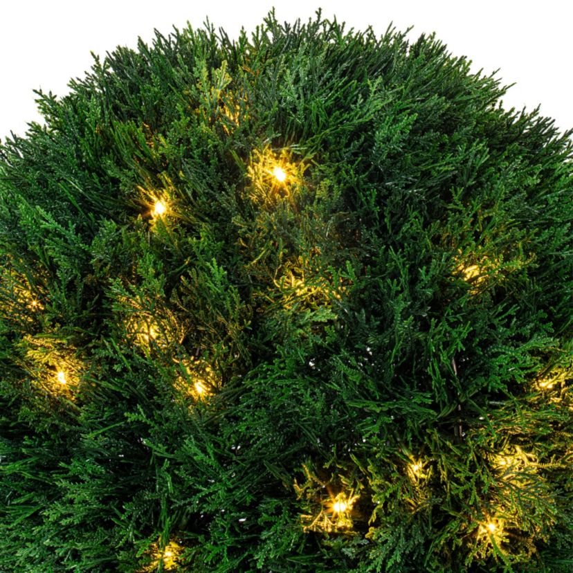 Vickerman 20" Artificial Green Cedar Ball.