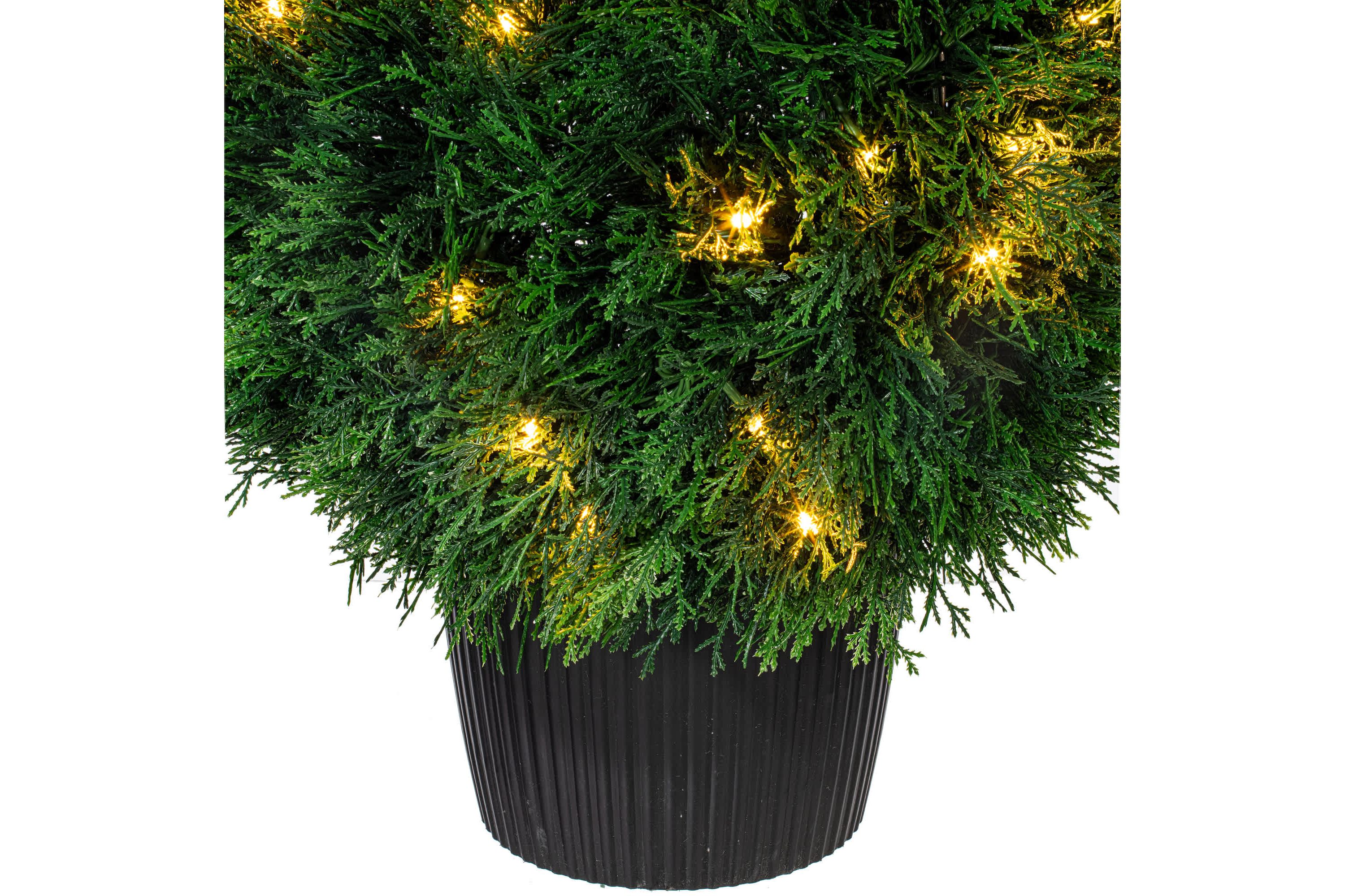 Vickerman 20" Artificial Green Cedar Ball.