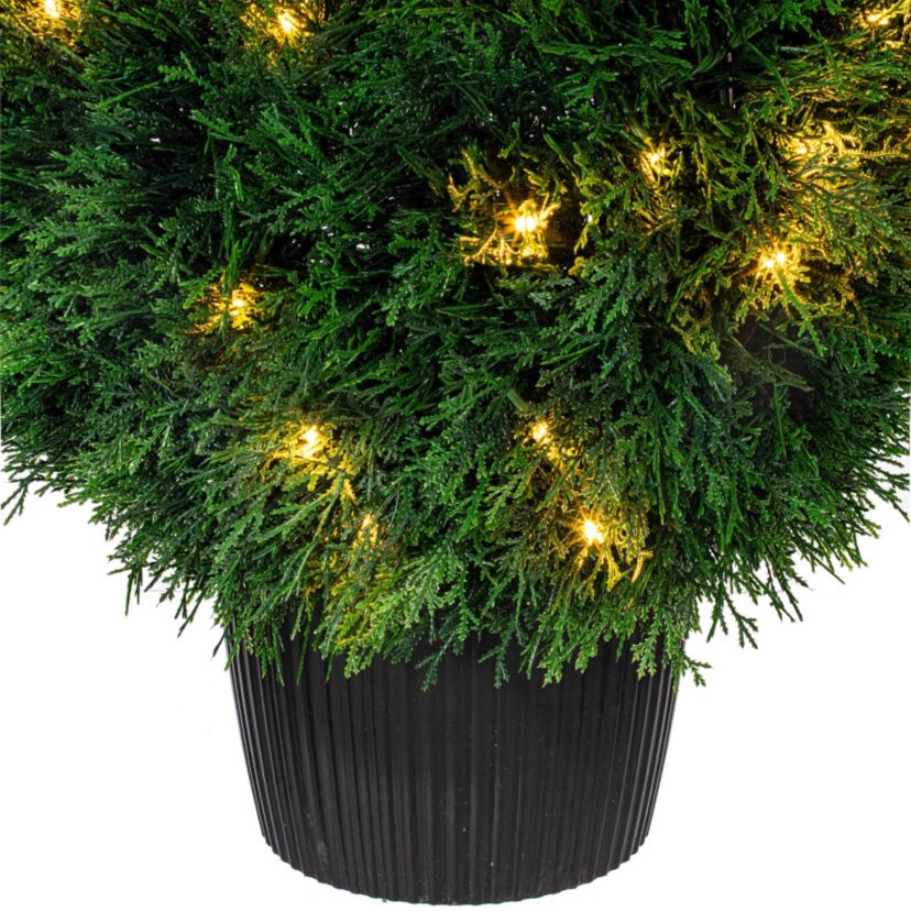 Vickerman 20" Artificial Green Cedar Ball.