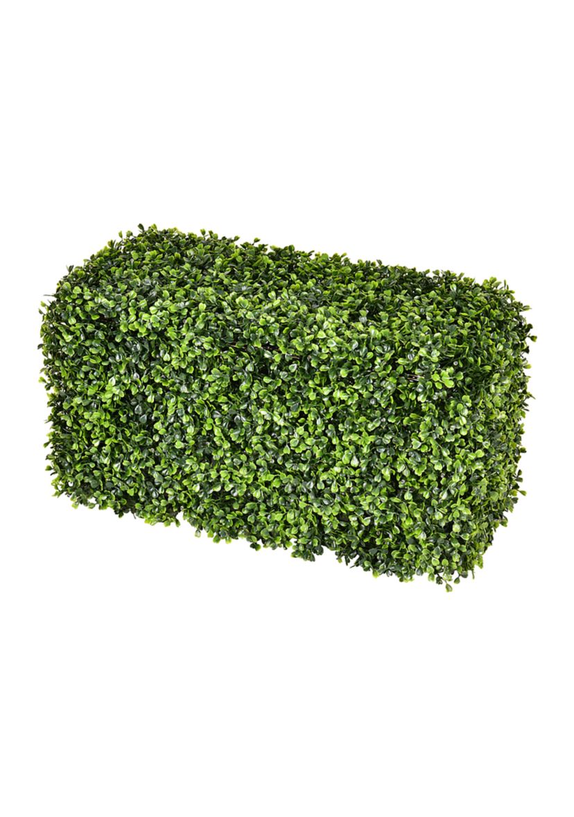 Artificial Boxwood Hedge.