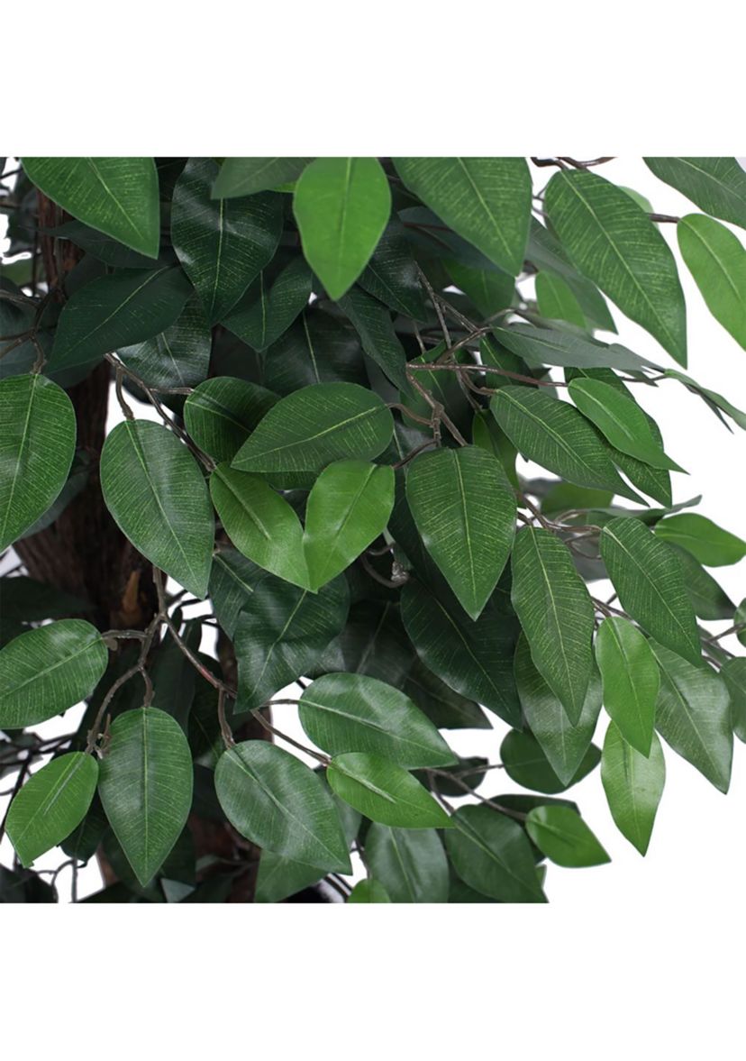 Artificial Ficus Extra Full Bush, Plastic Pot.