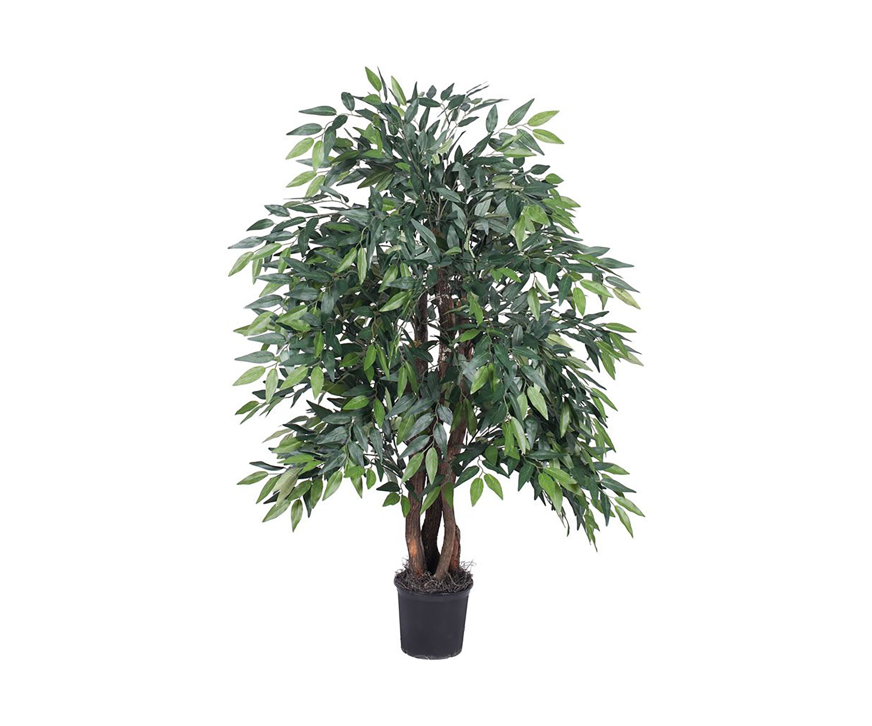 Artificial Smilax Extra Full Bush, Plastic Pot.