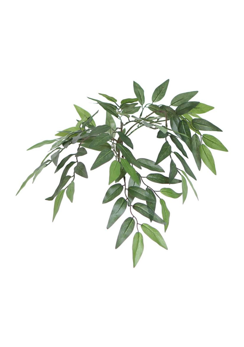 Artificial Smilax Extra Full Bush, Plastic Pot.