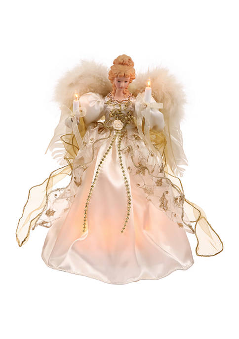 Angel Feather Wings Lighted Tree Topper