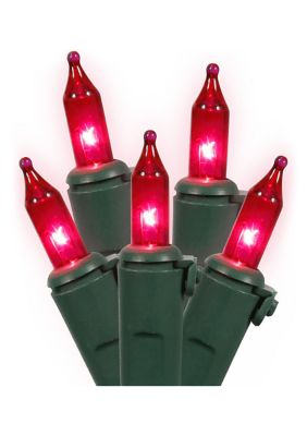 Vickerman Pink Mini Light Set