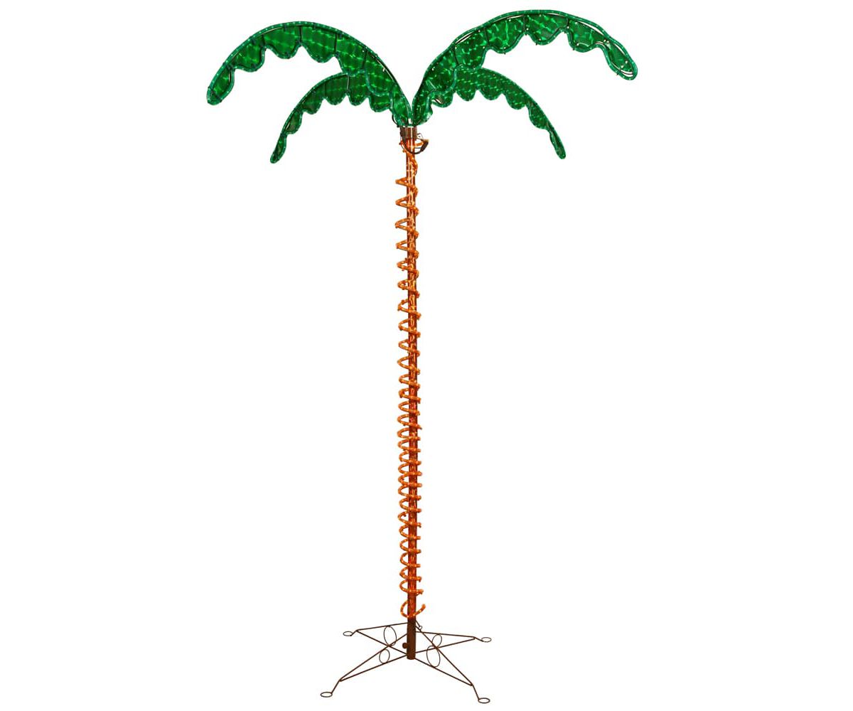 Vickerman 7 LED Rope Light Palm Tree