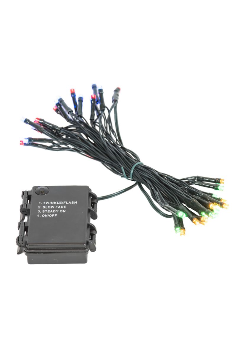 Multi-Colored LED Outdoor 35 Light Set