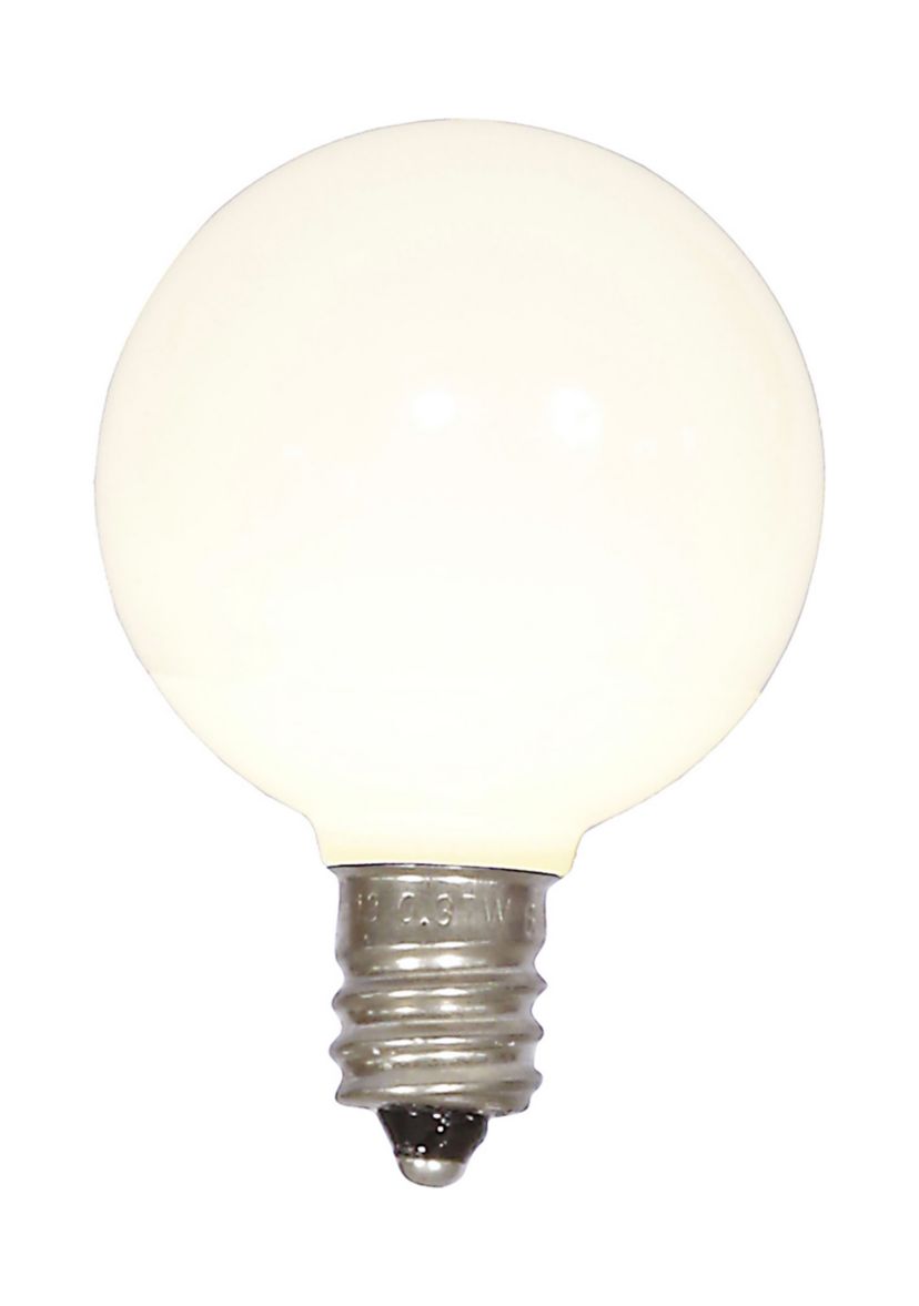 Warm White Ceramic LED Replacement Bulbs - Set of 5