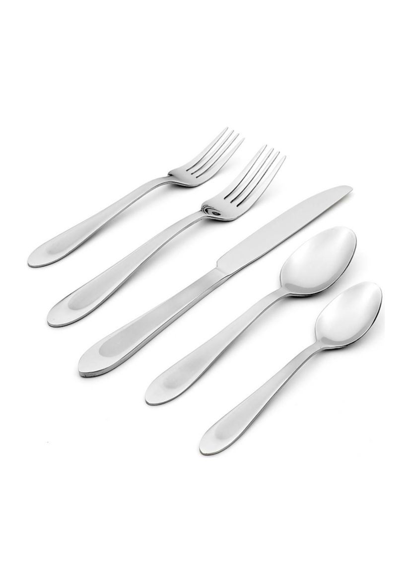 Carter 60 Piece Everyday Flatware Set, Service for 12