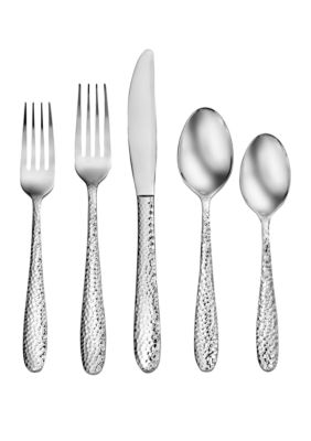 pfaltzgraff sapphire 61 piece expanded flatware se