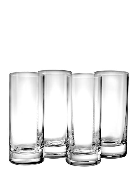 Set of 4 Highball Glasses