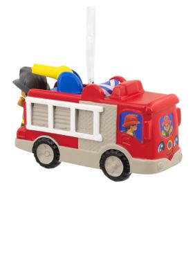 walmart little people fire truck
