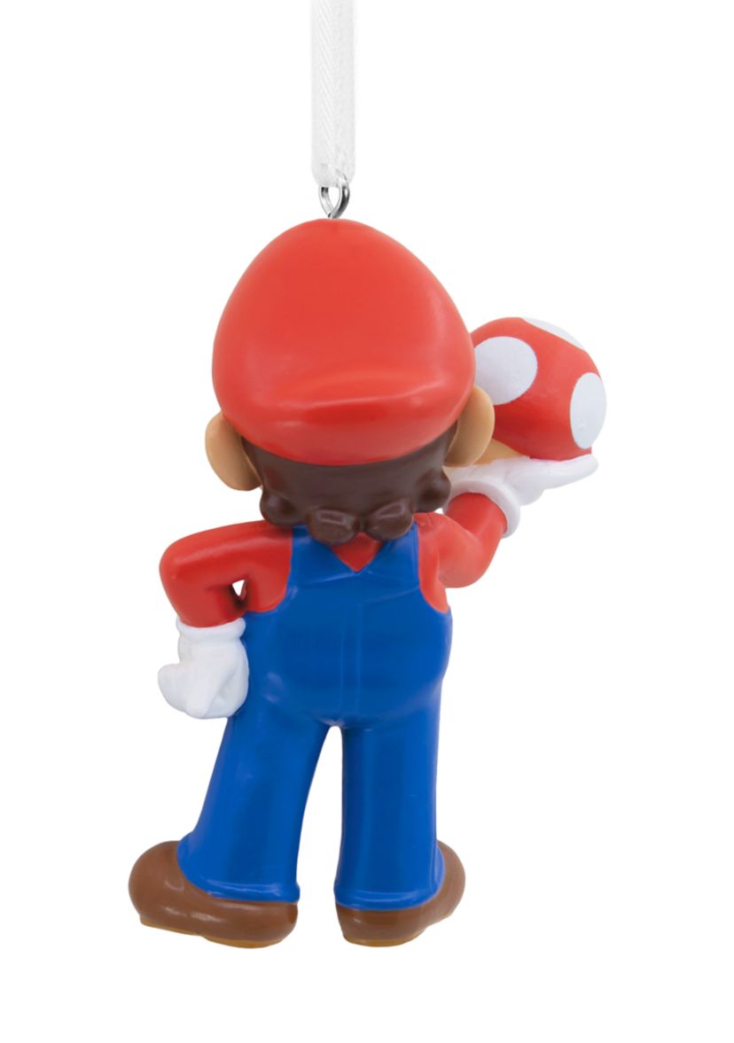 Nintendo Super Mario with Super Mushroom Christmas Ornament