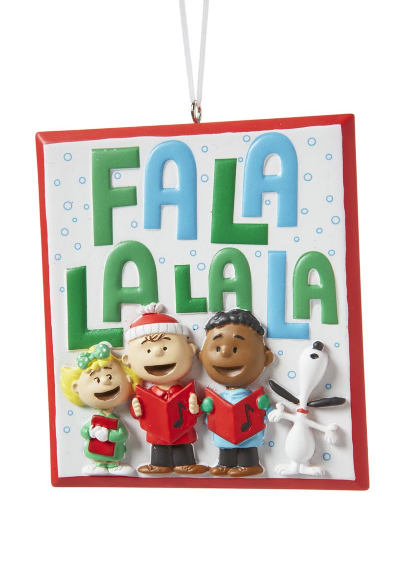 Peanuts Gang Carolers Ornament