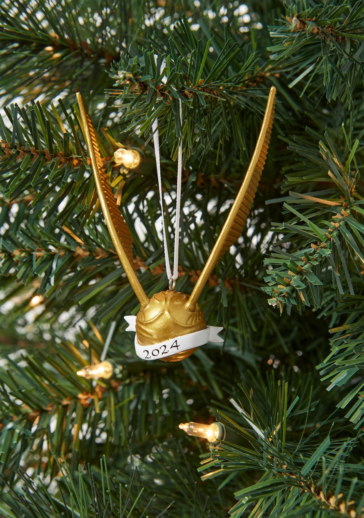 Harry Potter Golden Snitch 2024 Ornament