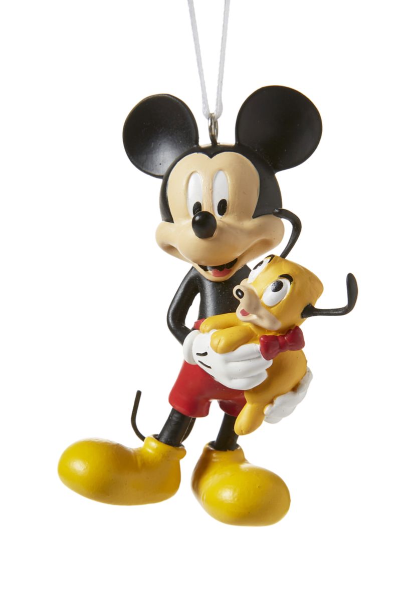 Mickey Mouse with Puppy Ornament