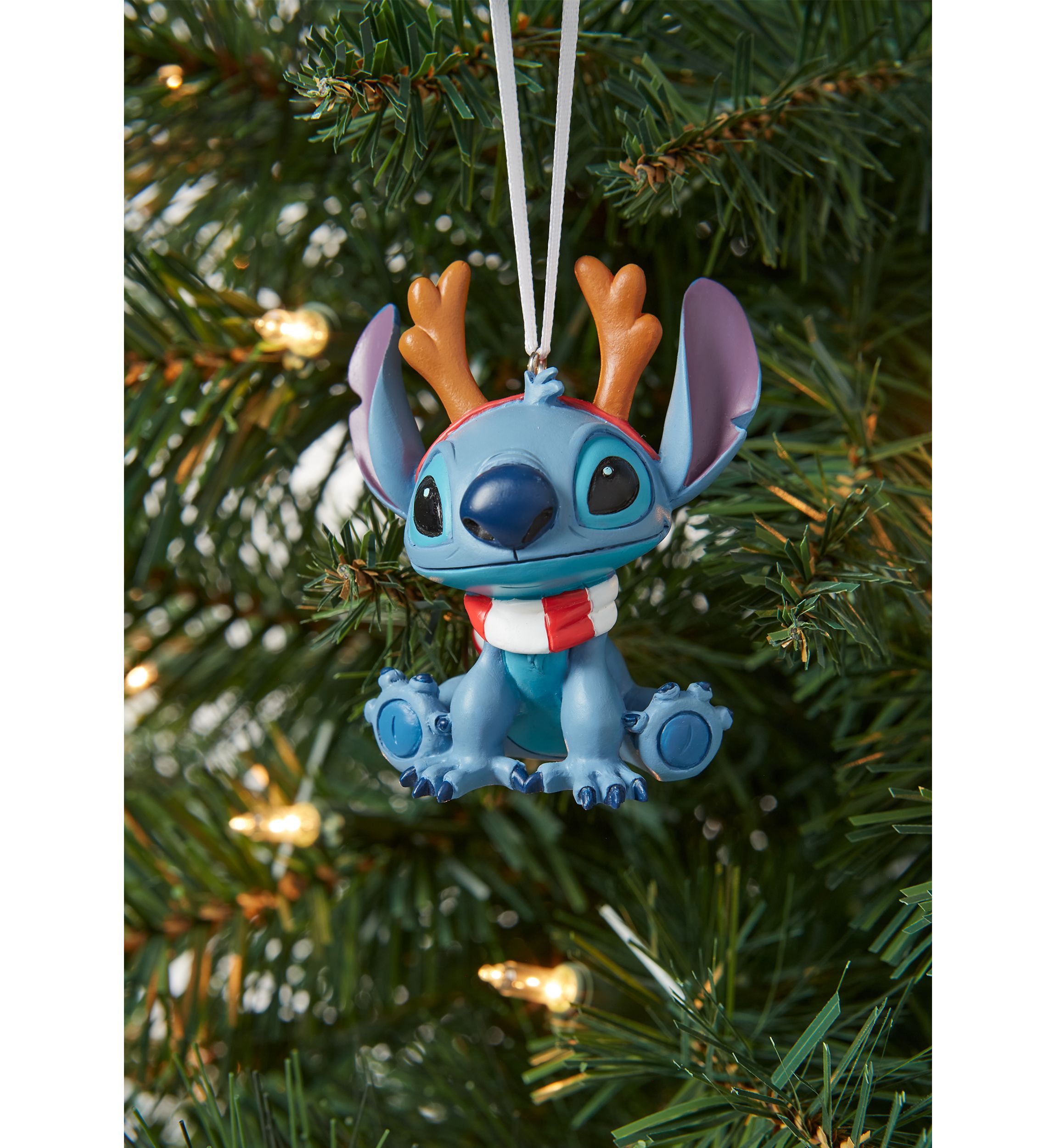 Stitch with Antlers Ornament