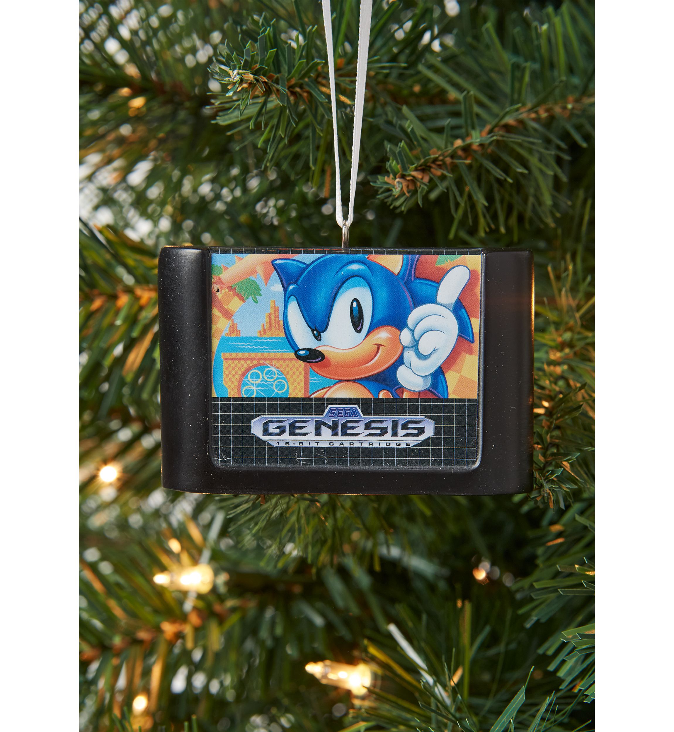 Sonic Game Cartridge Ornament