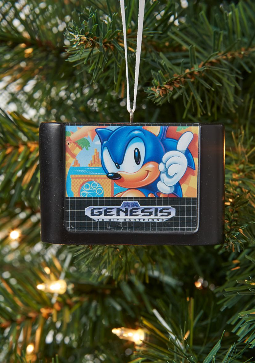 Sonic Game Cartridge Ornament